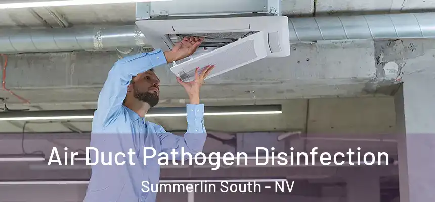  Air Duct Pathogen Disinfection Summerlin South - NV